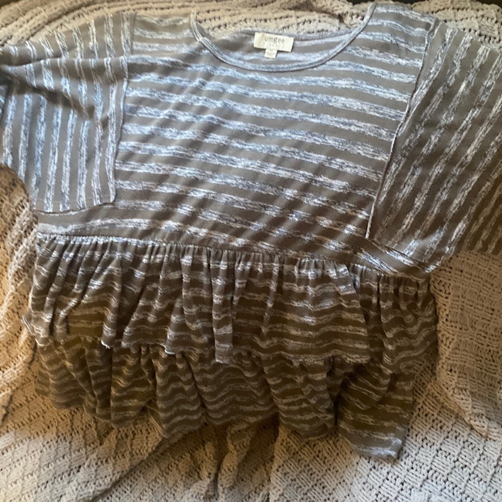 Umgee (M) short sleeved striped